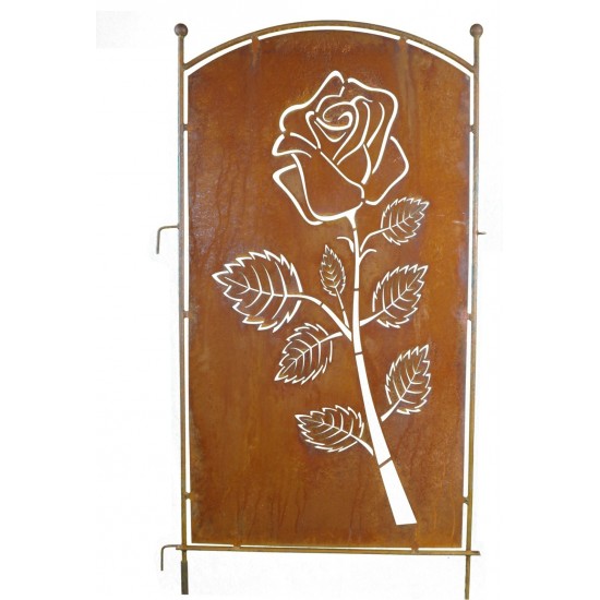 Rose Sichtschutz Garten zum Stecken - 140 cm Hoch 