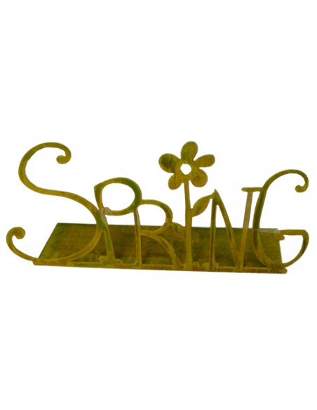 Schriftzug Spring