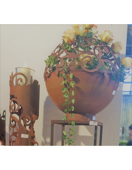 Blumenschale Edelrost