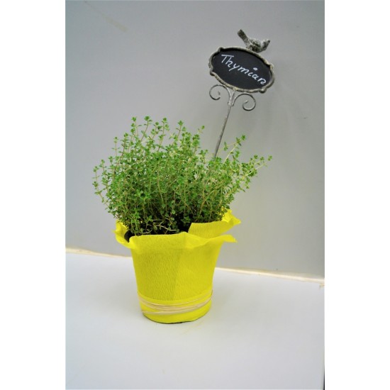 Kräuterschild zum beschreiben