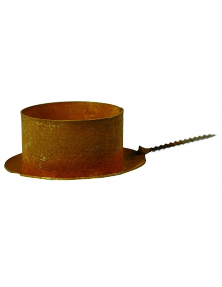 Kerzenteller zum Einschrauben in Holz