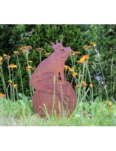 Froschkönig Deko für Garten 2