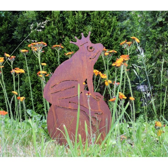 Gartendeko Froschkönig