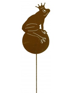 Froschkönig Gartenstecker