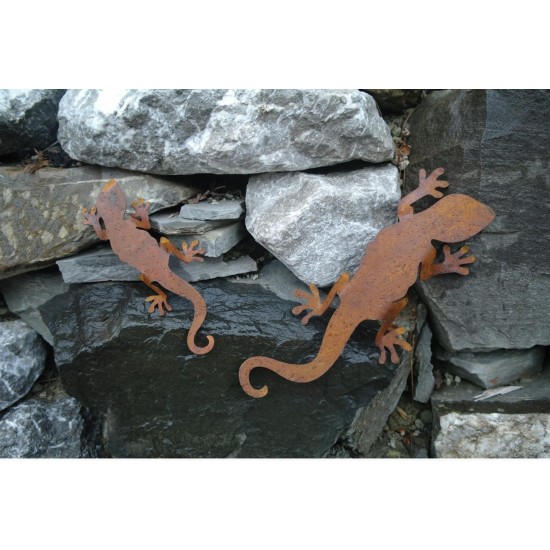 Rost Salamander - Edelrost Eidechse, Länge 30 cm