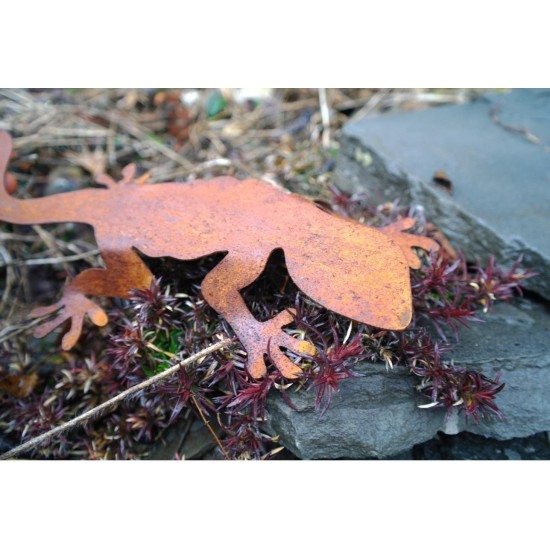 Rost Salamander - Edelrost Eidechse, Länge 30 cm