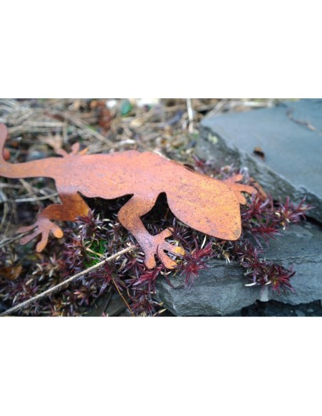 Rost Salamander - Edelrost Eidechse, Länge 30 cm