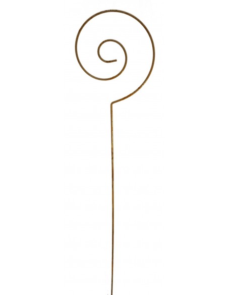 Edelrost Hängestab 'Curl' aus 8 mm Stahl, Höhe 150 cm Edelrost Hängestab 'Curl' aus 8 mm Stahl, Höhe 150 cm