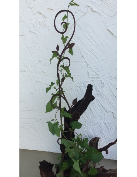 Filigrane Edelrost Rankhilfe, Höhe  90cm