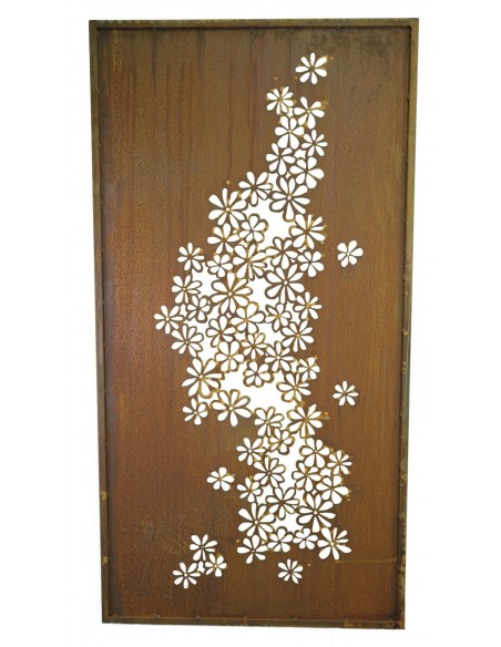 Hippie Blümchen Wal Art