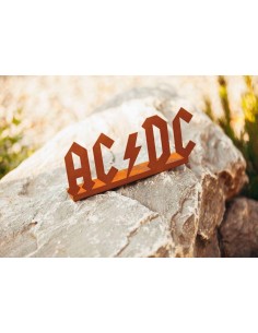 Fanartikel "ACDC" Aufsteller Rostdeko, auch für Draußen