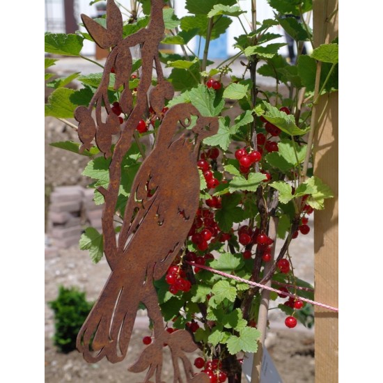 Vogel mit Beeren zum Hängen