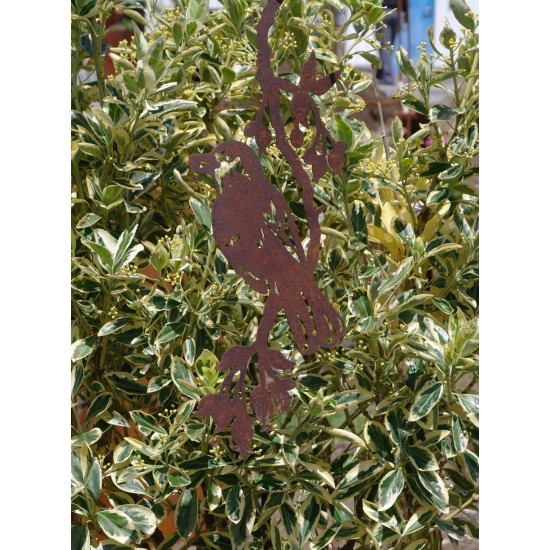 Vogel mit Beeren zum Hängen