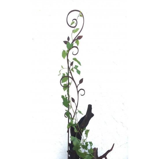 Filigrane Edelrost Rankhilfe, Höhe  90cm