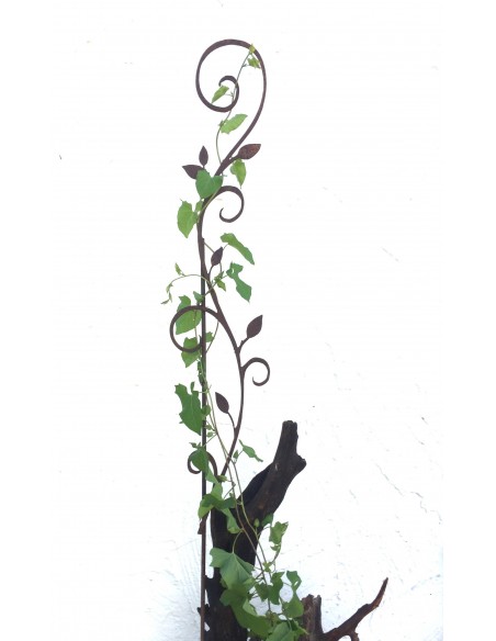 Filigrane Edelrost Rankhilfe, Höhe  90cm