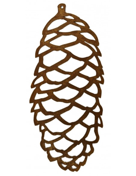 Rostdeko für drinnen Tannenzapfen verschiedene Größen Rostdeko für drinnen Tannenzapfen verschiedene Größen