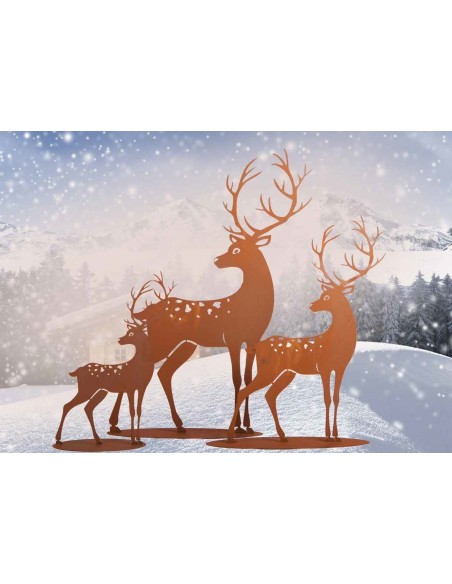 Weihnachtsdeko Hirsch