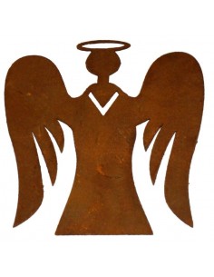 Weihnchtsfigur Metall Engel