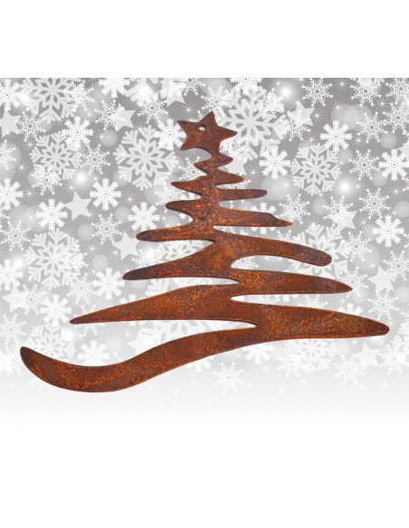 Christbaumschmuck Metall Tanne