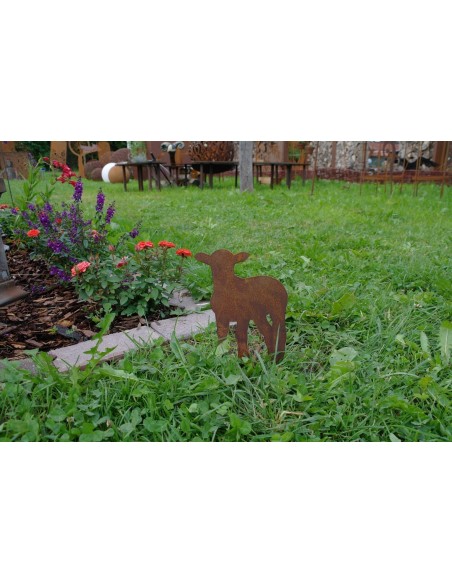 Gartendeko Lämmchen Lamm Figur Gartendeko Lämmchen Lamm Figur