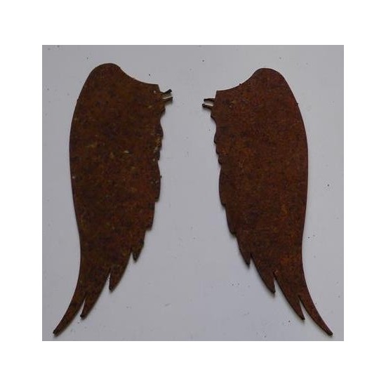 Bastelideen mit Metall und Rost Kerzenflügel klein 9 cm - Engelsfügel für Kerze Größe 1 Diese originellen Kerzenflügel verleihen