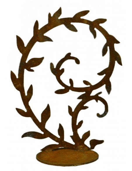 Kerzenplatte Edelrost