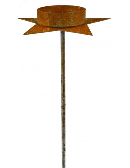 Deko Teelichthalter Stern zum Stecken