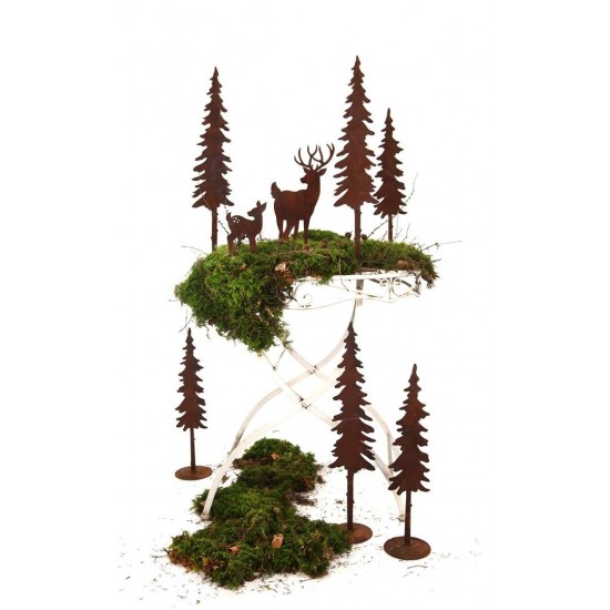 Deko Tanne schmal - Waldszene