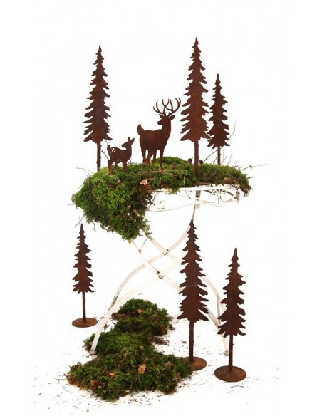 Deko Tanne schmal - Waldszene