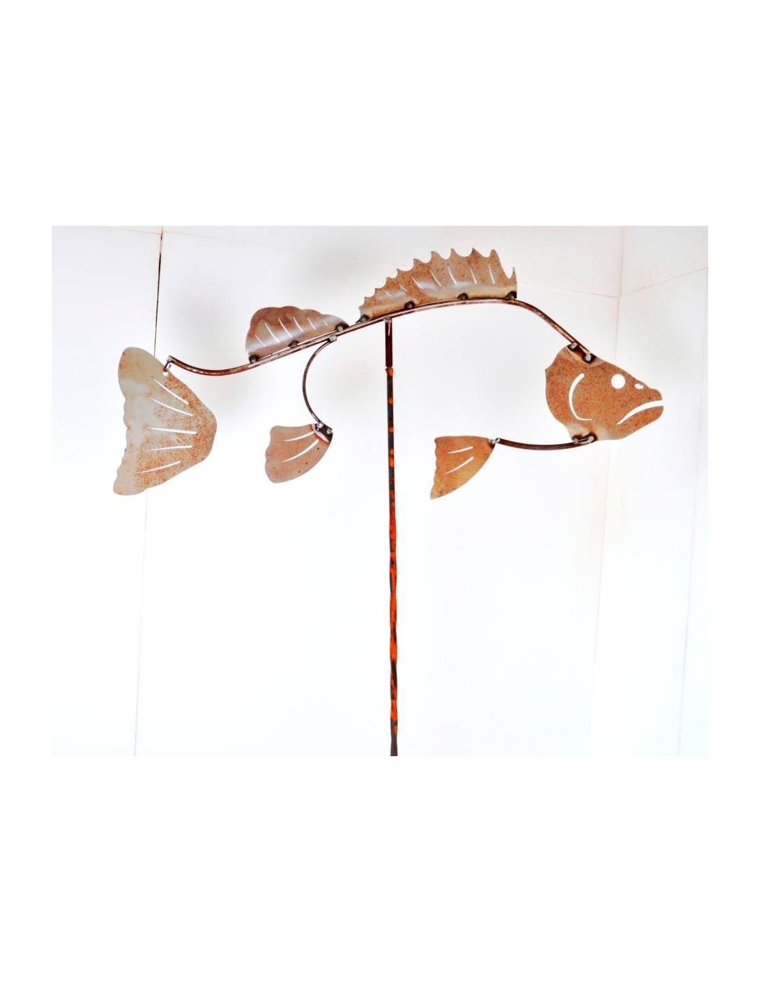 Deko Fische fische aus blech, wandbild maritim, wanddeko fische metall
