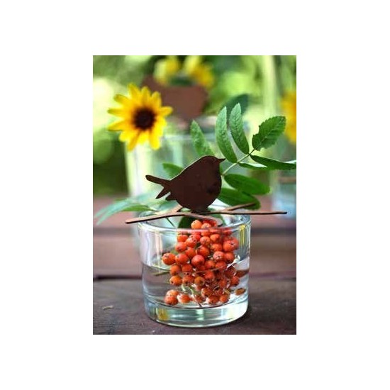 Vögelchen auf Ast 2er Set