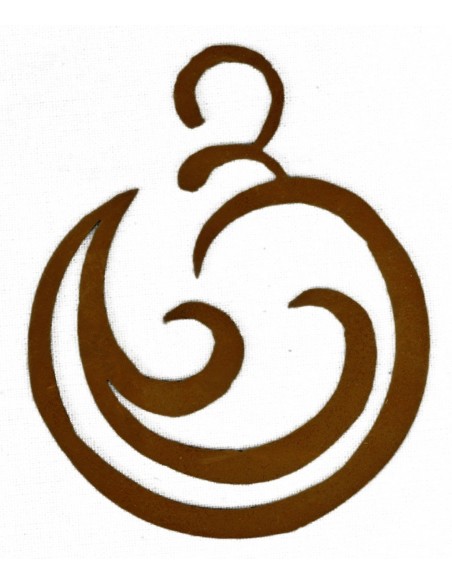 Weihnachtsbaumschmuck Metall Kugel Edelrost