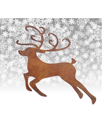 Weihnachtsdeko Rost Rentier