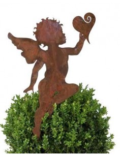 Engelchen Buchsbaum Gartenstecker