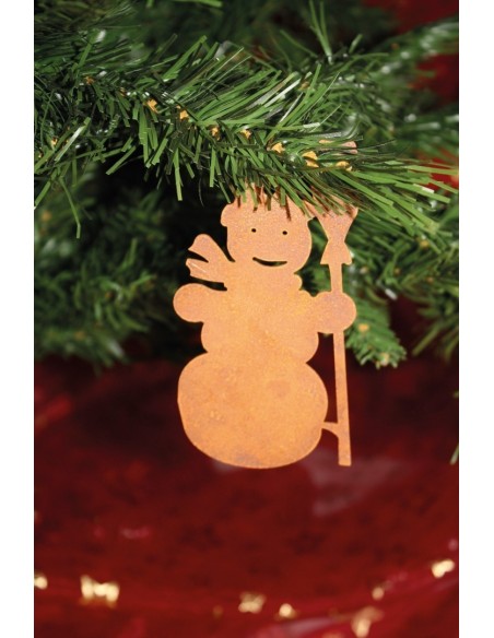 Christbaumschmuck Schneemann - Einfach 13,5 cm