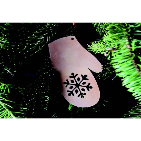 Christbaumschmuck Handschuh 18 cm auch als Fensterdeko geeignet