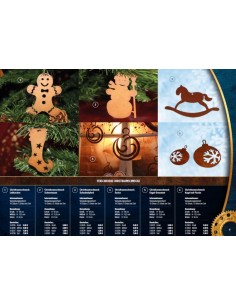 Edelrost Katalog Winter  Geschenkideen und Weihnachtsdeko und Christbaumschuck 2