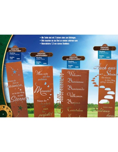 Edelrost Katalog Winter  Geschenkideen und Weihnachtsdeko und Christbaumschuck Edelrost Katalog Winter  Geschenkideen und Weihnachtsdeko und Christbaumschuck