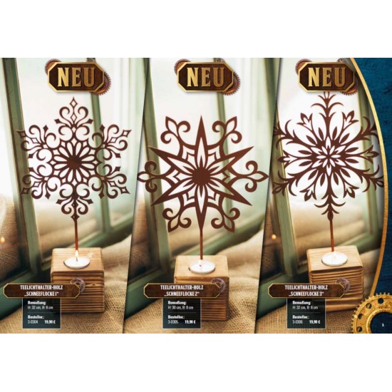 Edelrost Katalog Winter  Geschenkideen und Weihnachtsdeko und Christbaumschuck
