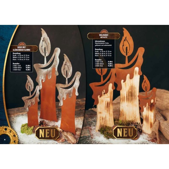 Edelrost Katalog Winter  Geschenkideen und Weihnachtsdeko und Christbaumschuck