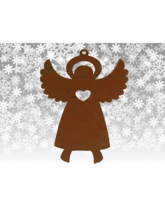 Christbaumschmuck Engel mit Herz, SET