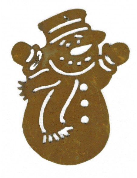 Christbaumschmuck Schneemann mit Schal - SET Christbaumschmuck Schneemann mit Schal - SET