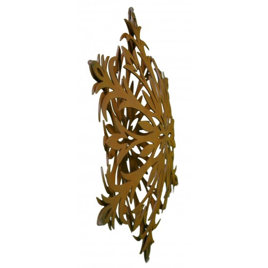 Flocke 6 Schneekristall filigran gebogen Ø 20 cm 