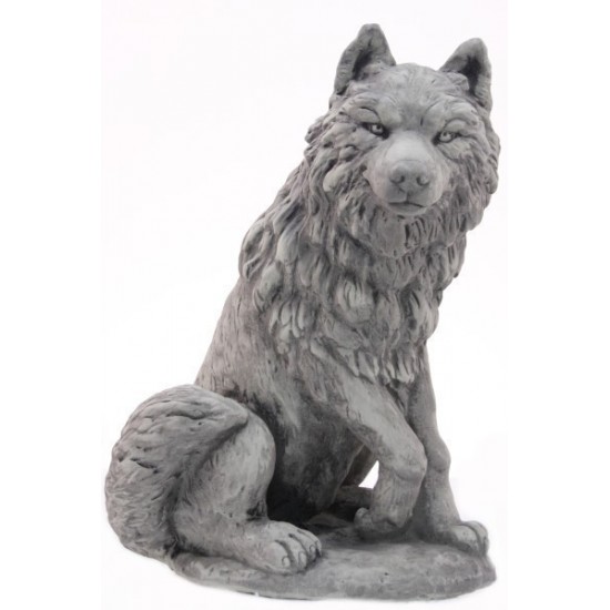 Gebrüder Grimm "WOLF", Steinguss Höhe 45 cm