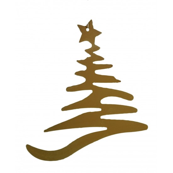 Christbaumschmuck "Tanne", groß, 18 cm hoch