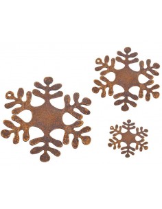 Christbaumschmuck Flocke 2 - 3er SET