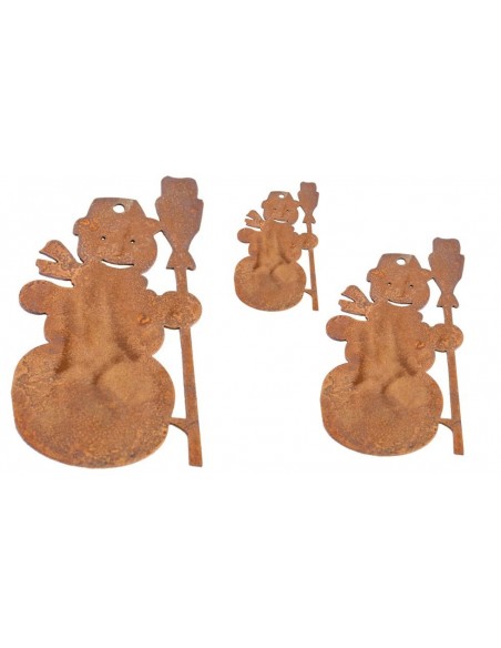 Christbaumschmuck Schneemann - Einfach 13,5 cm