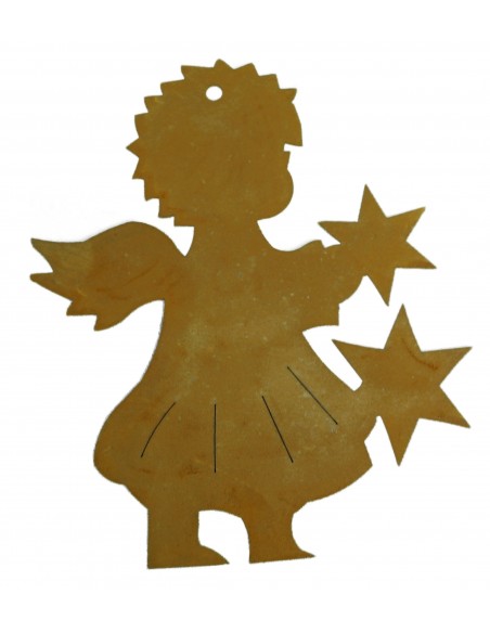 Christbaumschmuck Engel mit Stern 4, - 3er Set