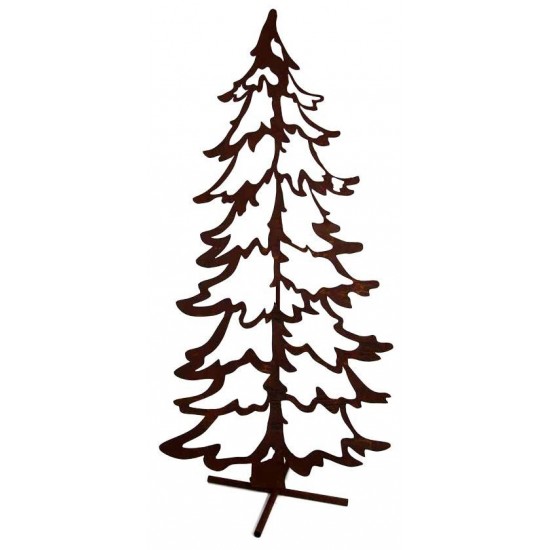 Christbaum offen mit Steckverbindung, H 167 cm, B 91 cm, + Stab