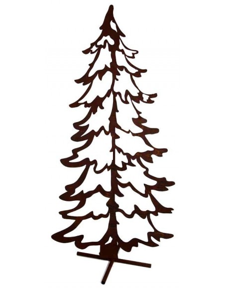 Christbaum offen mit Steckverbindung, H 167 cm, B 91 cm, + Stab